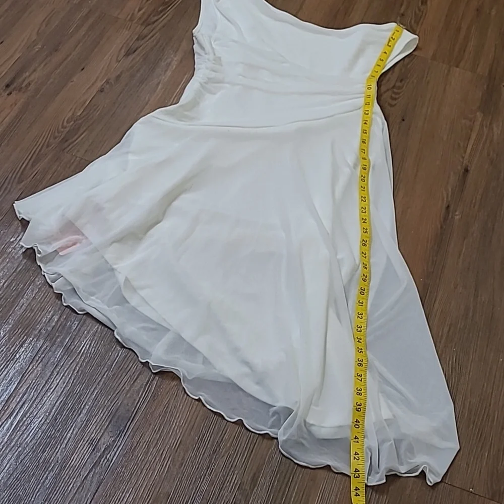 SHEIN White One-Shoulder Dress‎ zise 1XL NEW